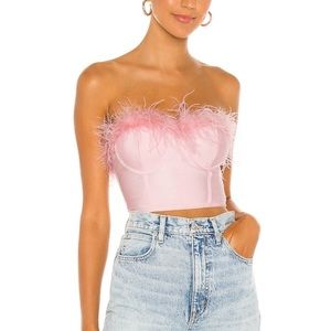 Superdown Ramona bustier top